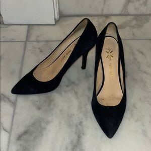 Nine West Navy Suede Women's Heels